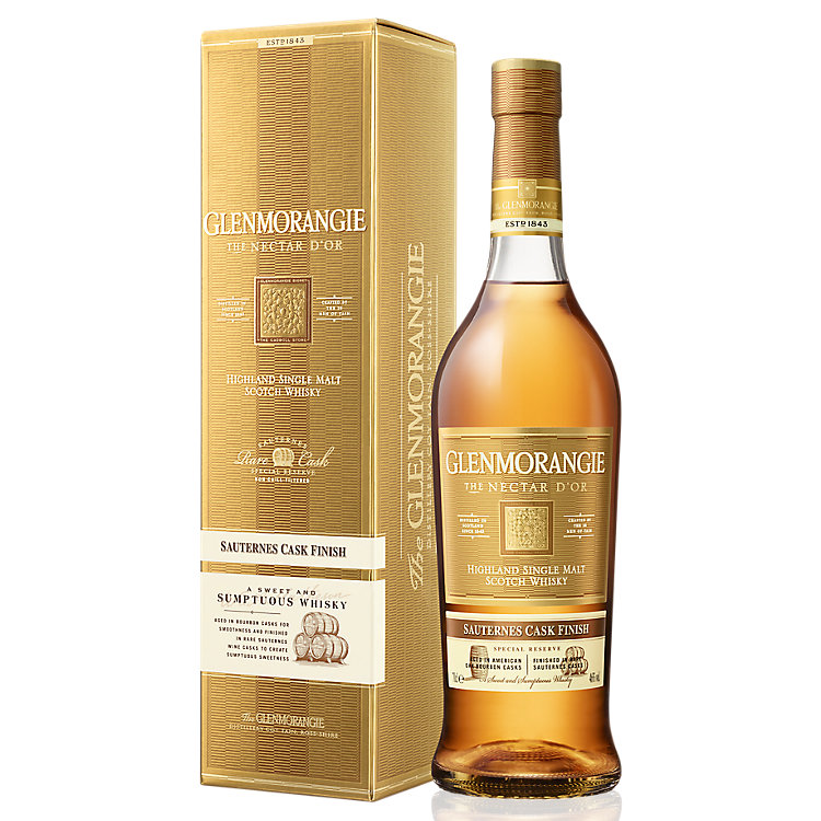 Glenmorangie Single Malt Scotch the Nectar D'or Sauternes Cask Finish