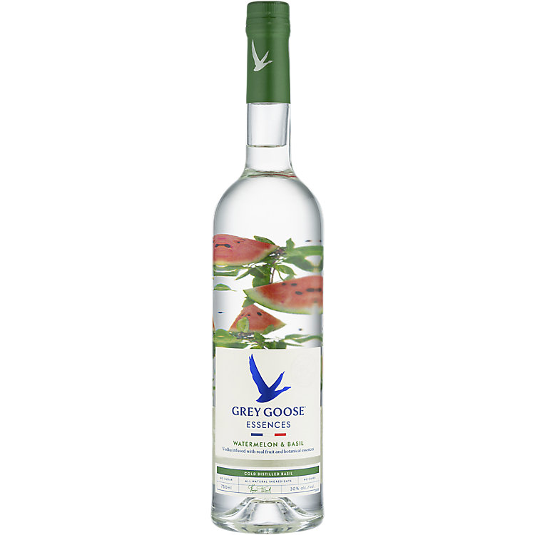 Grey Goose Watermelon & Basil Flavored Vodka Essences