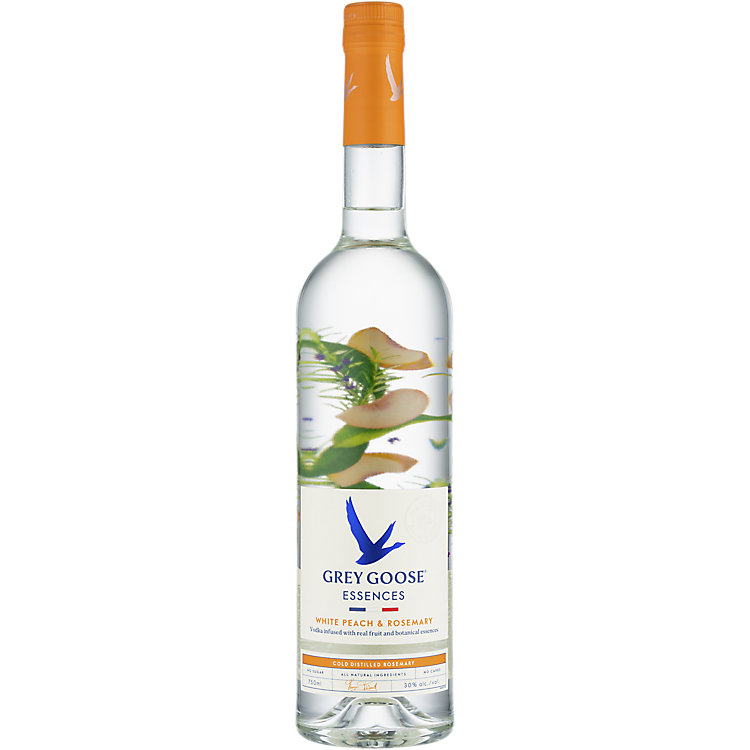 Grey Goose White Peach & Rosemary Flavored Vodka Essences