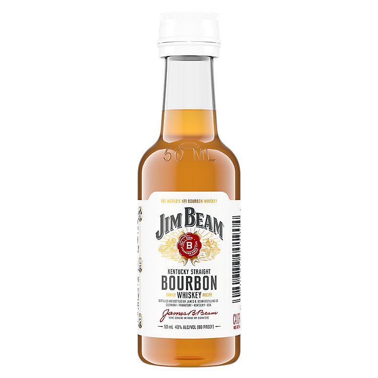 Jim Beam Straight Bourbon White Label 4 Yr