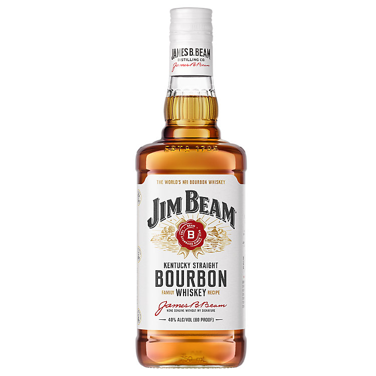 Jim Beam Straight Bourbon White Label