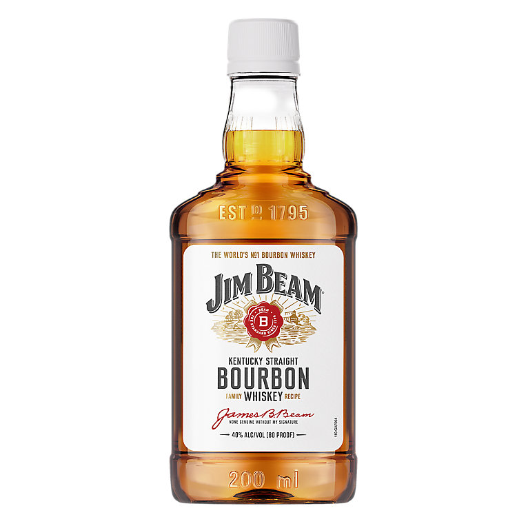Jim Beam Straight Bourbon White Label