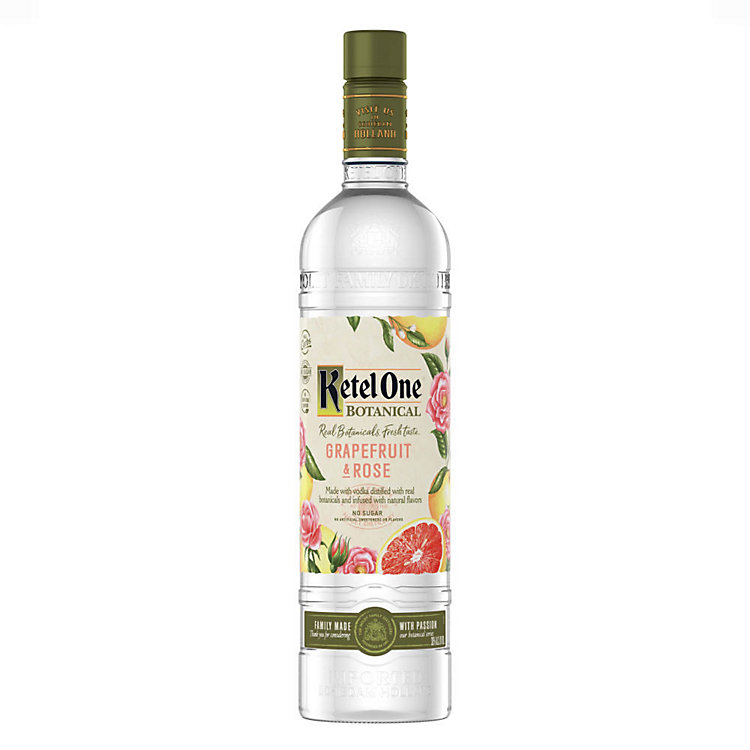 Ketel One Grapefruit & Rose Flavored Vodka Botanical
