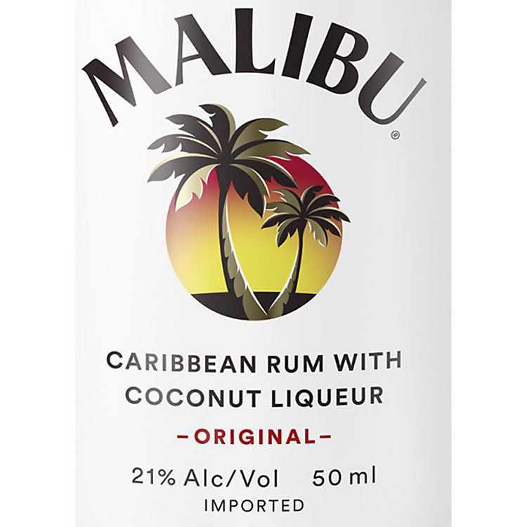 Malibu Coconut Flavored Rum Original