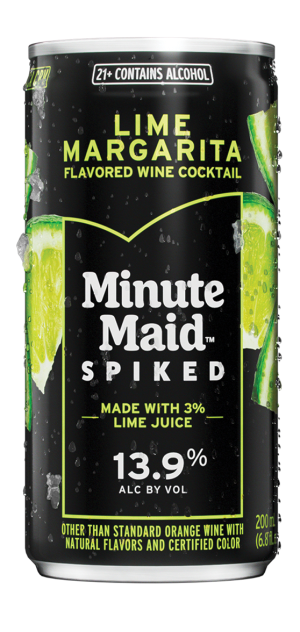Minute Maid Spiked Wine Based Minute Maid Spiked Lime Margarita