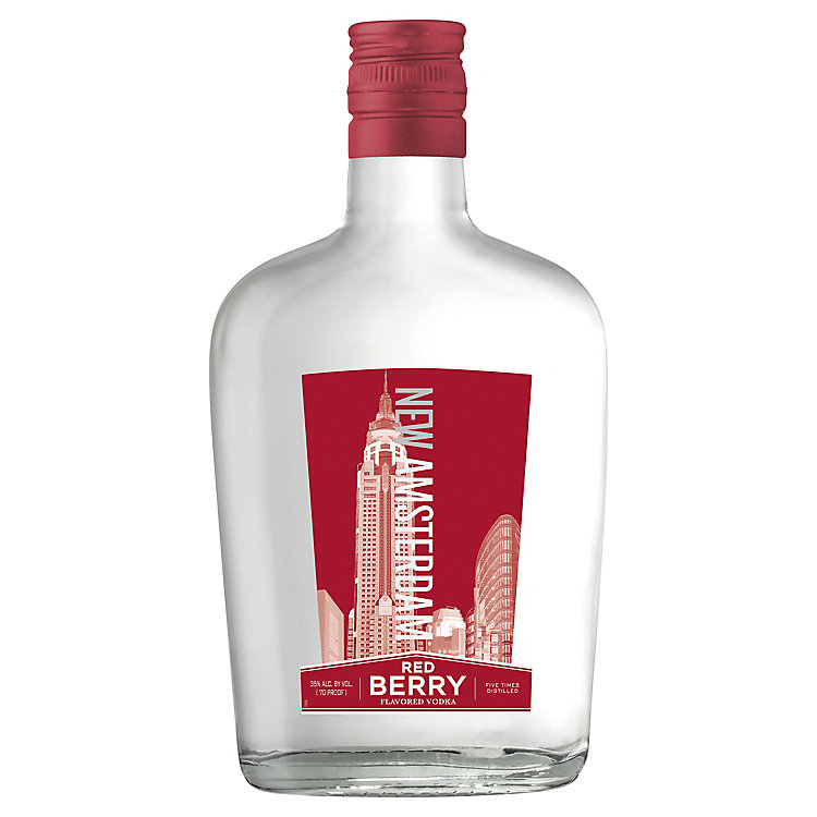 New Amsterdam Red Berry Flavored Vodka
