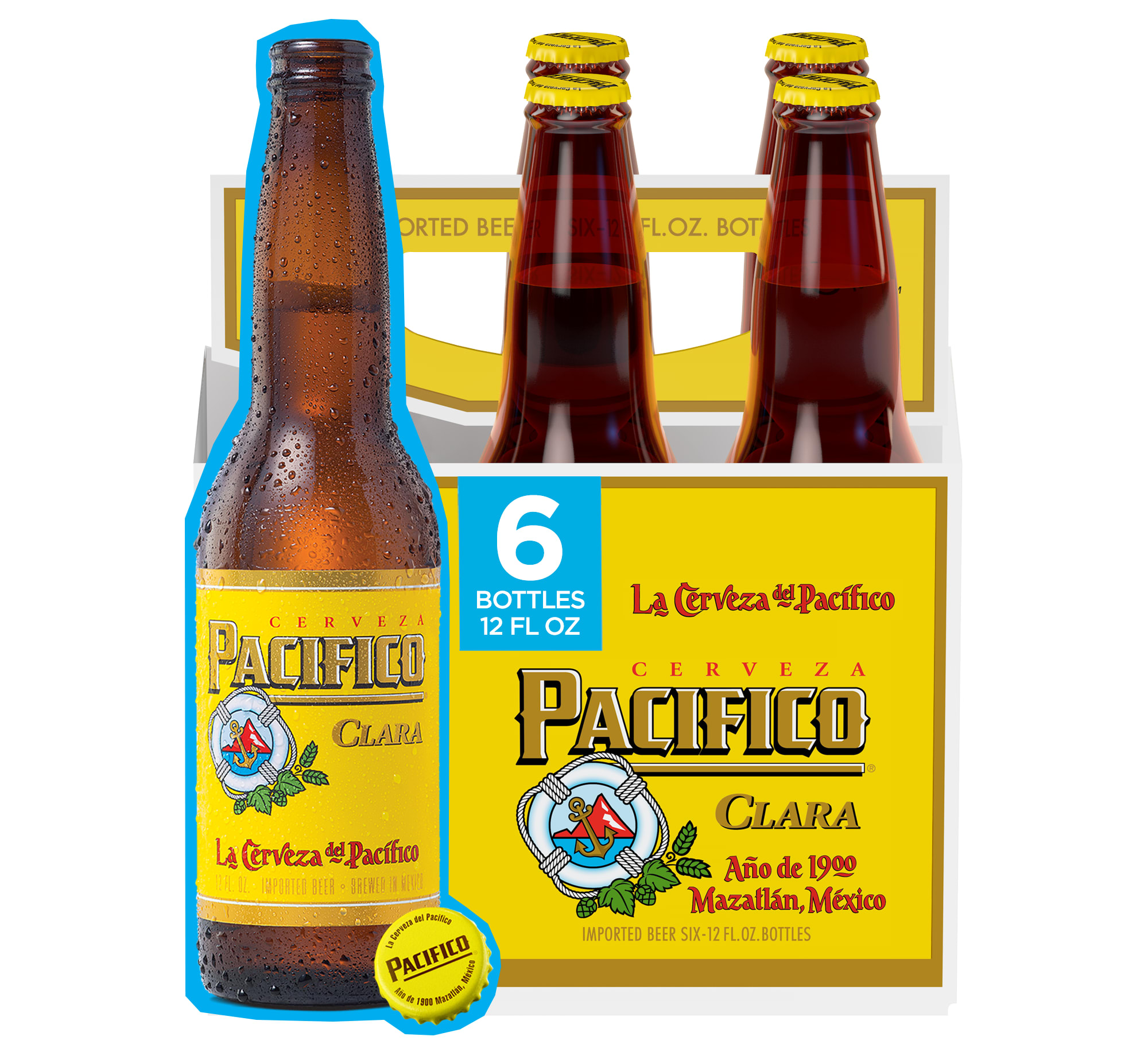 Pacifico Clara 12 fl oz Bottle