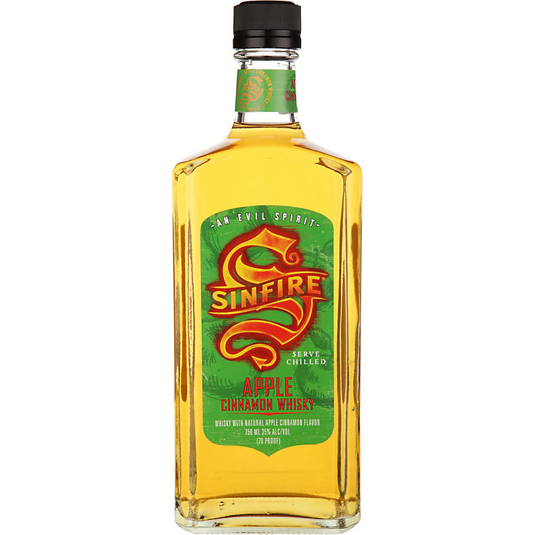 Sinfire Apple Cinnamon Flavored Whiskey