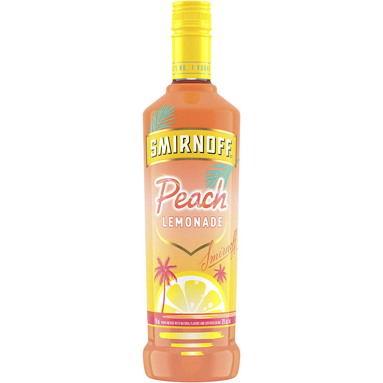 Smirnoff Peach Lemonade Flavored Vodka