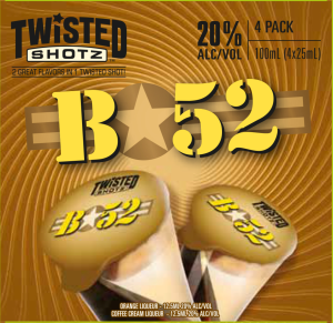 Twisted Shotz B 52